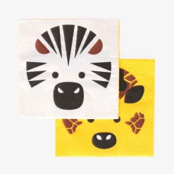 Hot My Little Day 20 Safari Napkins