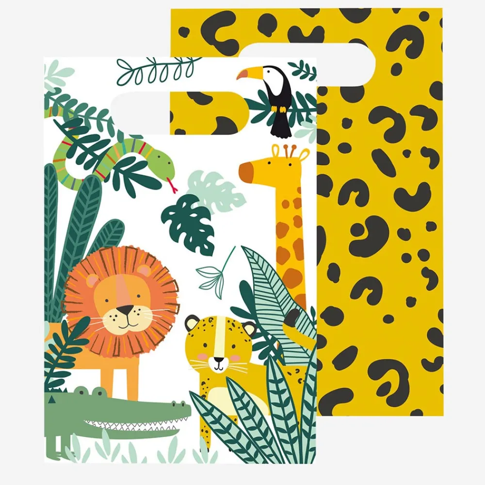 New Amscan 8 Safari Pouches