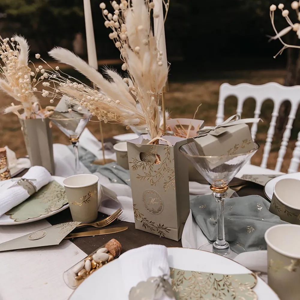 Cheap Arty Fêtes Factory 6 Sage Twig Gift Bags