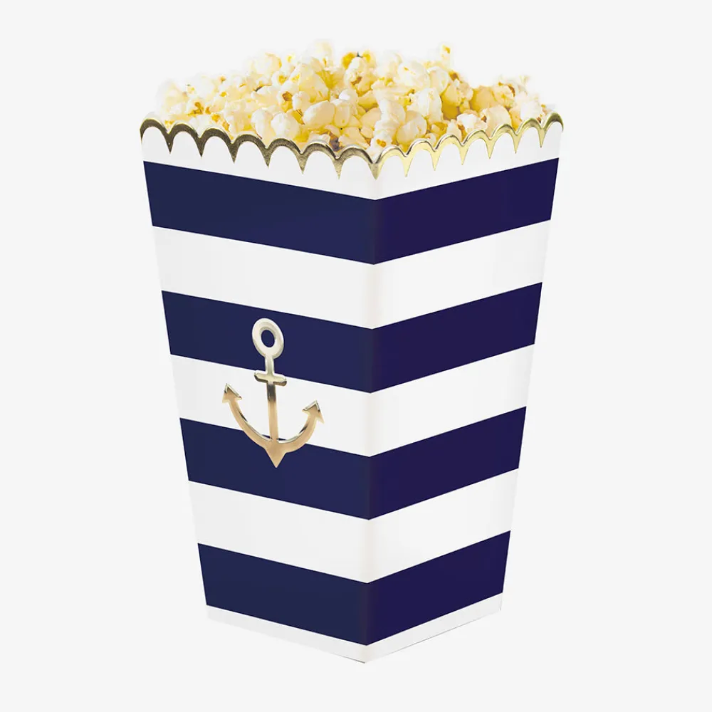 Fashion Party Pro 8 Sailor Style Popcorn Boxes