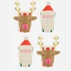 Shop Meri Meri 8 Santa And Reindeer Cups
