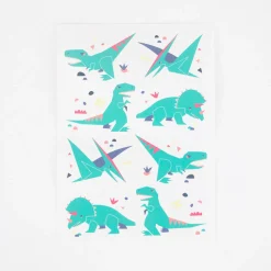 Outlet My Little Day 1 Sheet Of 8 Dinosaur Tattoos