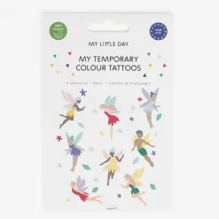 Clearance My Little Day 1 Sheet Of 8 Fairy Tattoos