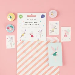 Clearance My Little Day 1 Sheet Of 8 Fairy Tattoos