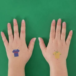 Best My Little Day 1 Sheet Of 8 Football Tattoos