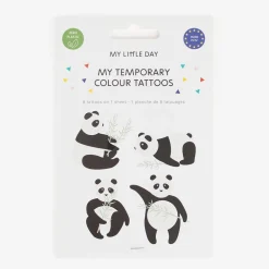 Online My Little Day 1 Sheet Of 8 Panda Tattoos