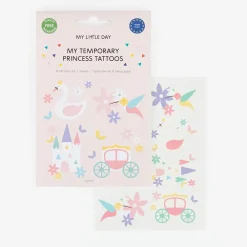 Flash Sale My Little Day 1 Sheet Of 8 Princess Tattoos