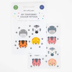 Cheap My Little Day 1 Sheet Of 8 Safari Tattoos
