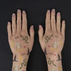 Hot My Little Day 1 Sheet Of 8 Wizard Tattoos