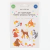New My Little Day 1 Sheet Of 8 Woodland Animal Tattoos