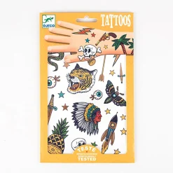 Shop Djeco 2 Sheets Of Bang Bang Tattoos