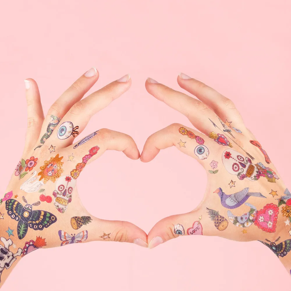 Shop Djeco 2 Sheets Of Bang Bang Tattoos