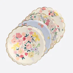 Flash Sale Meri Meri 8 Small English Garden Flower Plates