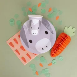 Fashion My Little Day 8 Small Farm Animal Plates