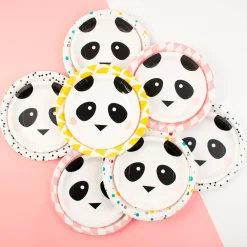 Discount My Little Day 8 Small Panda Plates