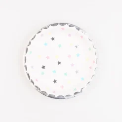 Outlet Party Deco 6 Small Pastel Star Plates