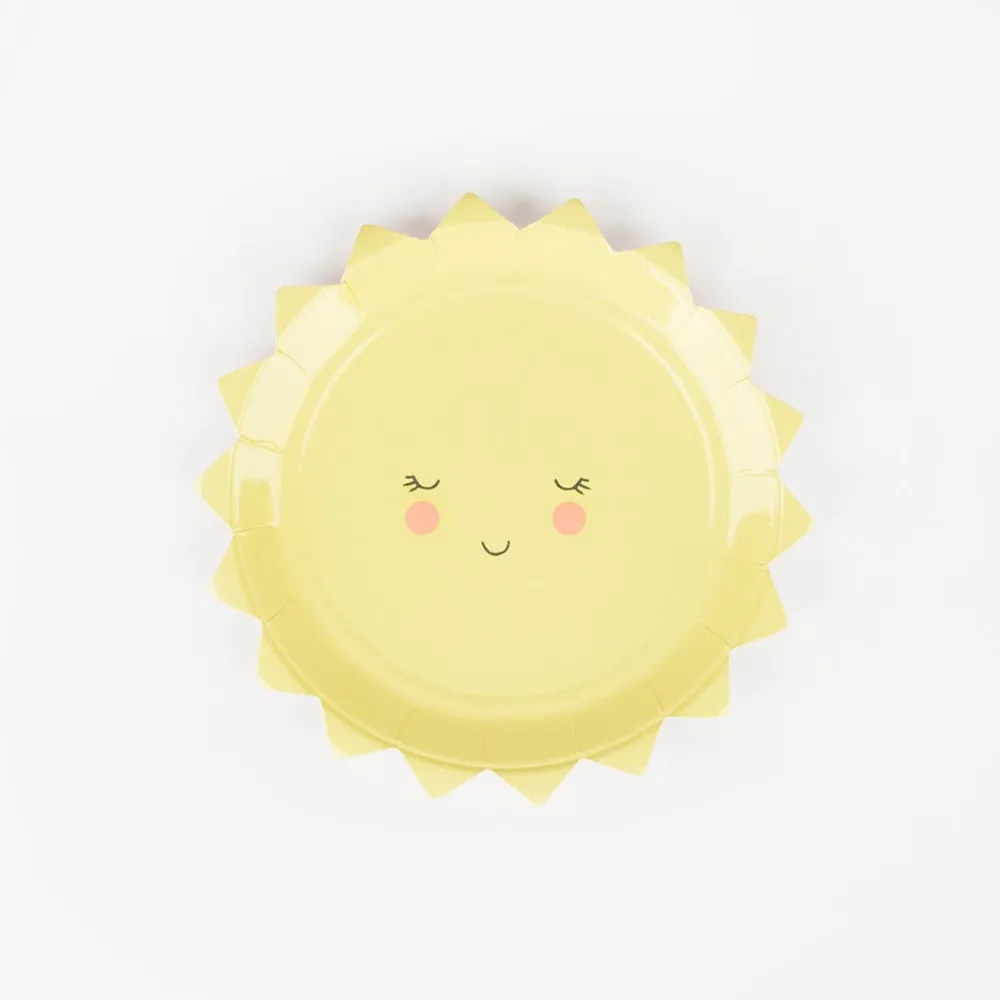 Store Meri Meri 12 Small Sun Plates