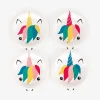 Clearance My Little Day 8 Small Unicorn Plates