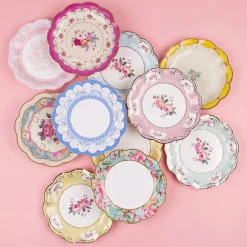 Sale TalkingTables 12 Small Vintage Floral Plates