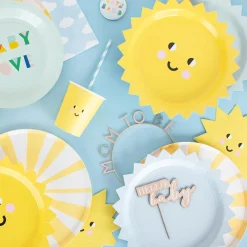 Sale Rico Design 8 Smiling Sun Plates