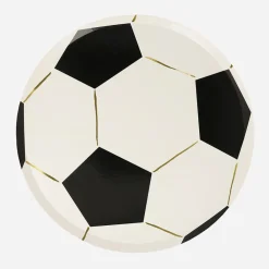 Outlet Meri Meri 8 Soccer Ball Plates