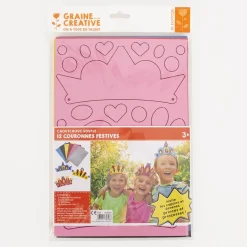 Sale Graine Créative 12 Soft Rubber Crowns