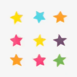 Cheap Creative Party 9 Sugar Toppers - Multicolored Stars