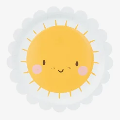 Discount Party Deco 6 Sun Plates