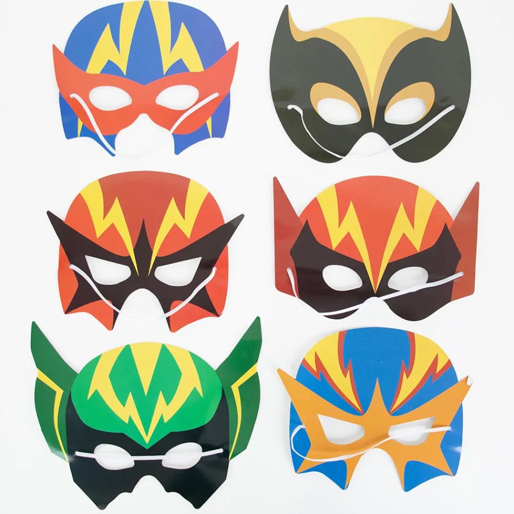 Online Playwrite 12 Superhero Masks