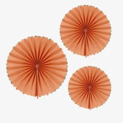 Hot Party Pro 3 Terracotta Paper Rosettes