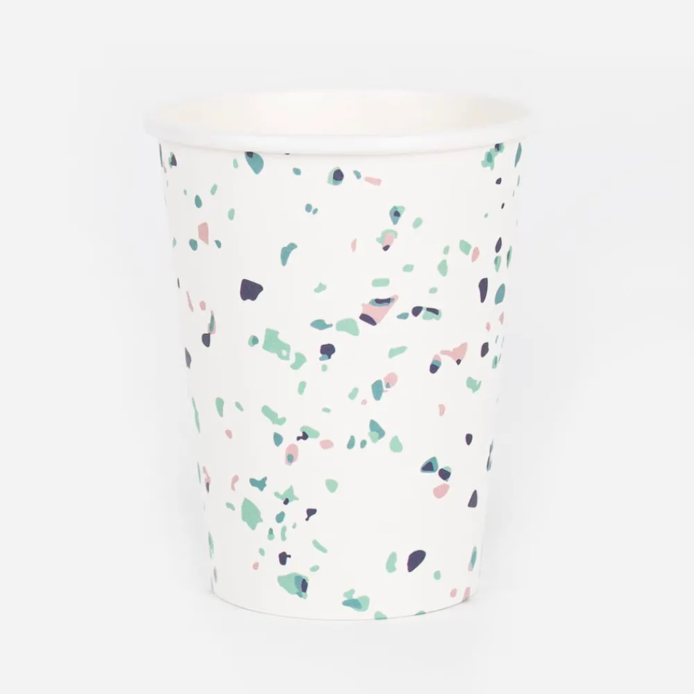 Best Sale Ginger Ray 8 Terrazzo Cups