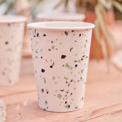 Best Sale Ginger Ray 8 Terrazzo Cups