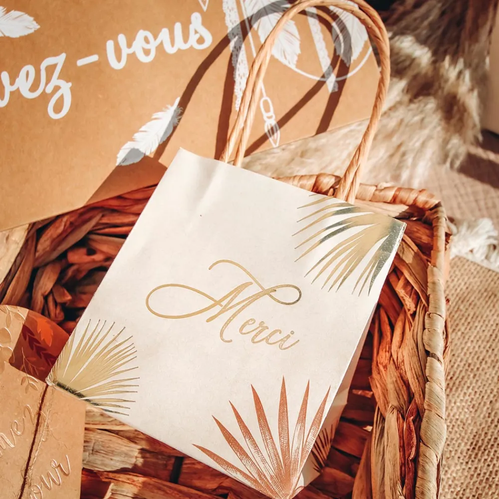 Discount Arty Fêtes Factory 6 Thank You Exotic Mood Gift Bags