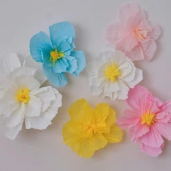 Clearance Ginger Ray 6 Tissue Paper Flowers