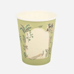 Store Arty Fêtes Factory 8 Tropical Peacock Cups