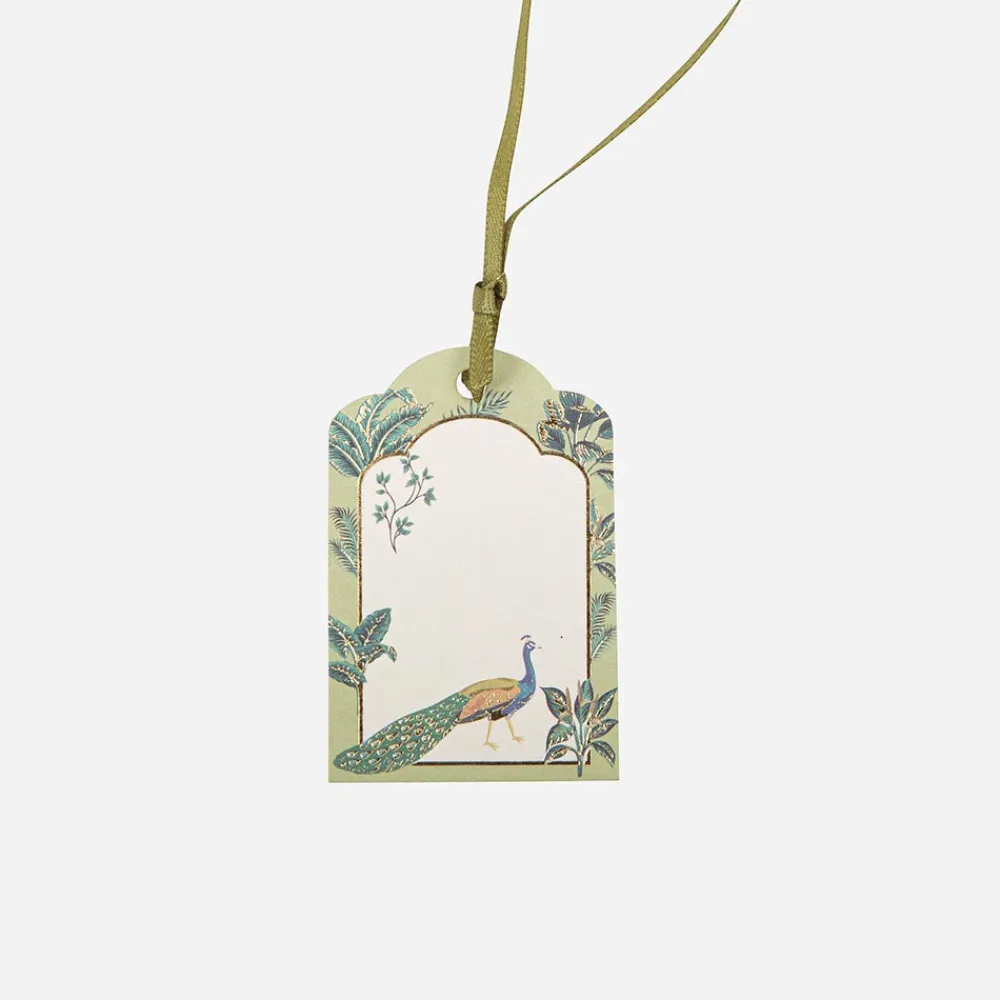 Fashion Arty Fêtes Factory 10 Tropical Peacock Labels