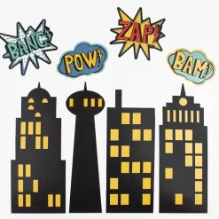 Cheap Great Pretenders 8 Wall Decorations - Super Heroes