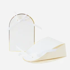 Best Sale Party Pro 8 White And Gold Containers