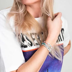 Sale Rico Design 1 White Ceramic Alphabet Bead