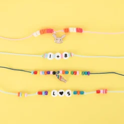 Sale Rico Design 1 White Ceramic Alphabet Bead