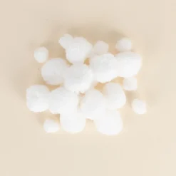 Best Sale Graine Créative 24 White Woolly Pompoms