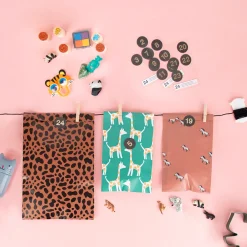 New Dam 8 Wild Animal Stamp Pads + Ink