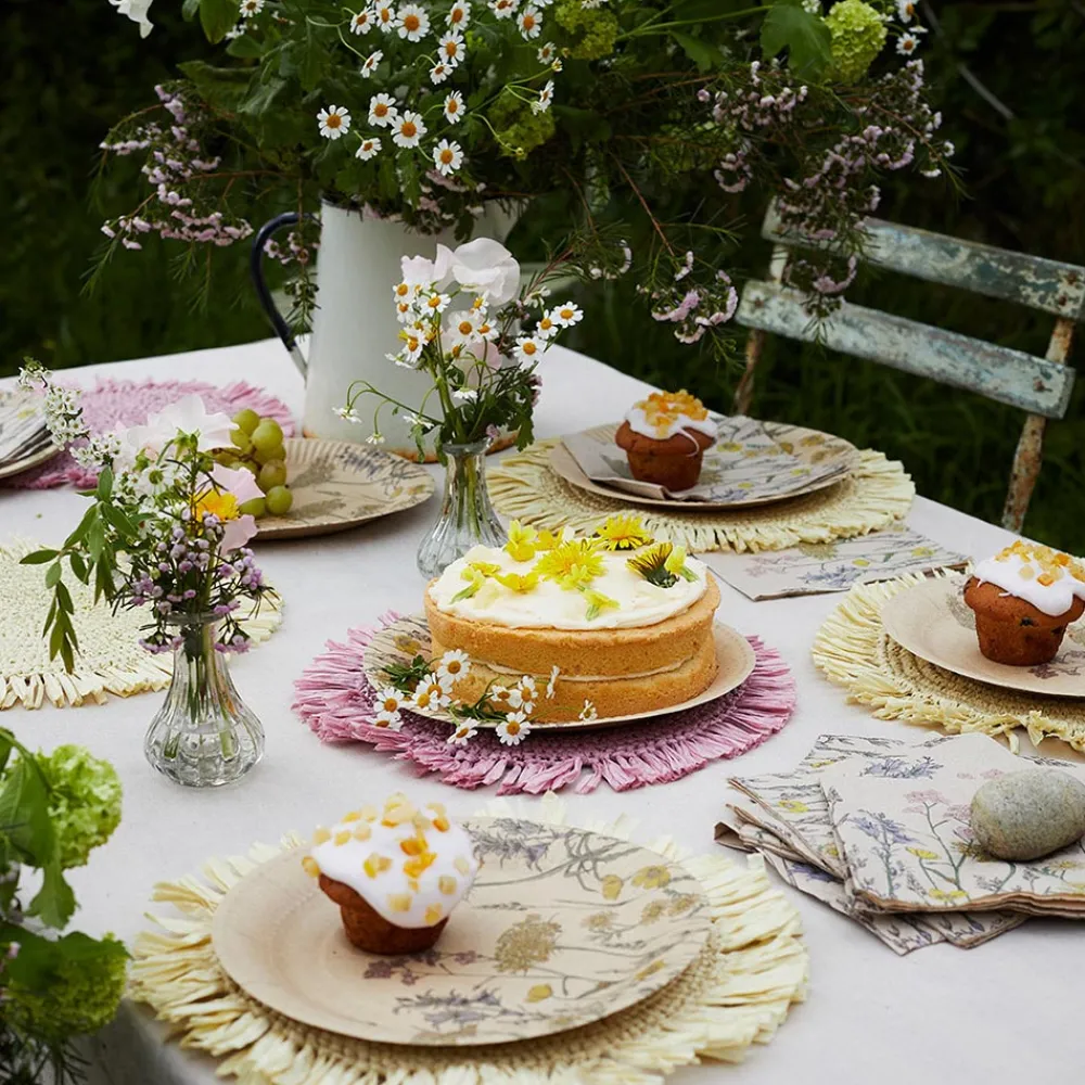 Online TalkingTables 12 Wild Flower Plates