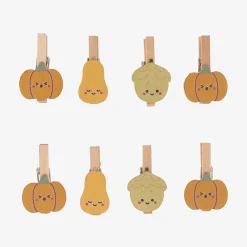 Cheap Rico Design 8 Wooden Pumpkin Clips