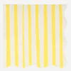 Outlet Meri Meri 16 Yellow Striped Napkins