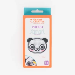 Online Graine Créative Activity: Diamond Mosaic Panda