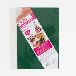 Clearance Graine Créative Adhesive Green Felt Sheet
