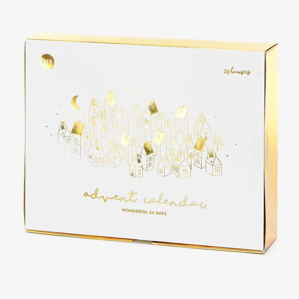 Clearance Party Deco Advent - Advent Calendar Houses