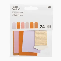 Flash Sale Rico Design Advent Calendar - 24 Purple Mix Gift Labels