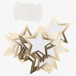 Sale Rico Design Advent Calendar - 24 White And Gold Star Labels